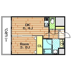 御幣島駅 徒歩3分 5階の物件間取画像